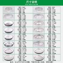 Thickened Disposable Tin Paper Disc Tin Cardboard Box Round Aluminum Foil Barbecue Oven Fish Egg Tarts Commercial Baking Bowl