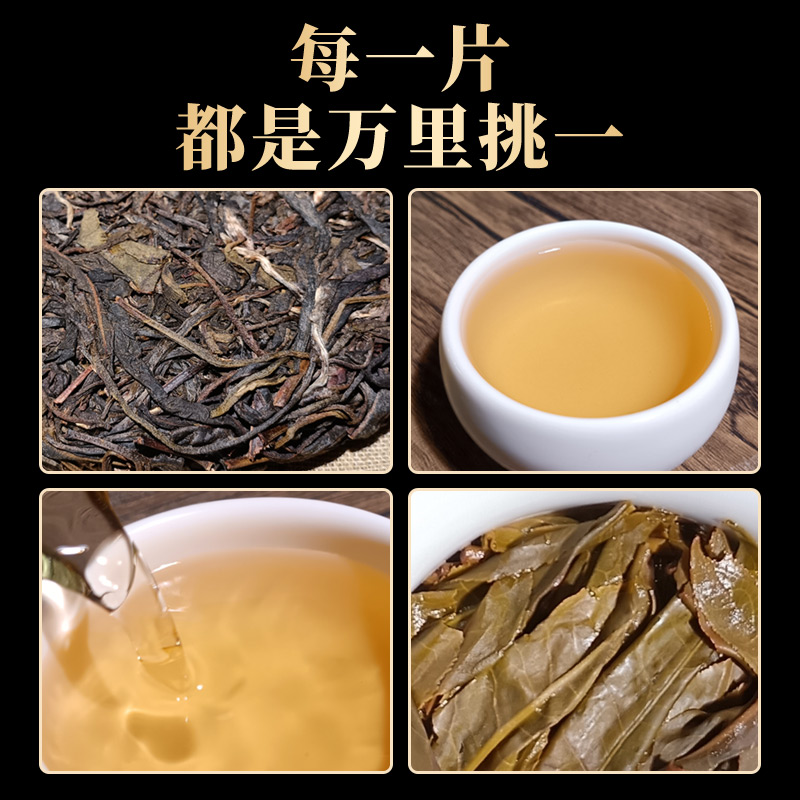 四款样品试喝装茶叶老班章冰岛普洱茶饼生茶熟茶七子饼茶品鉴试饮-图1