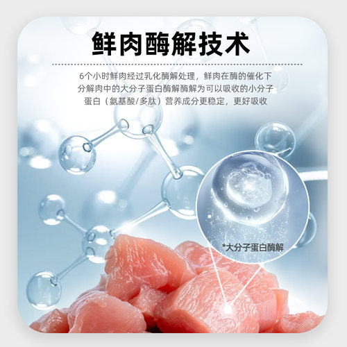 原本白金款成猫专用无谷营养全价白金低敏高蛋白鲜肉长肉猫粮5斤 - 图1