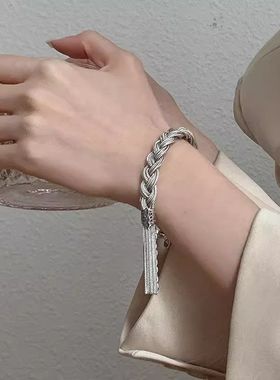 复古新中式脏辫手工编织