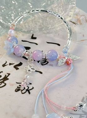 新中式串珠编织可调节手