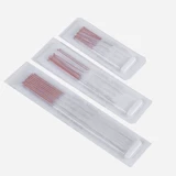 Одноразовое иглоукалывание, медицинская медная серебряная игла, 10 шт