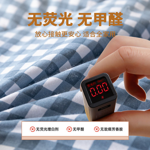 棉淑床褥子软垫家专用卧室单人学生宿舍纯色棉花被褥铺底垫被软褥 - 图3