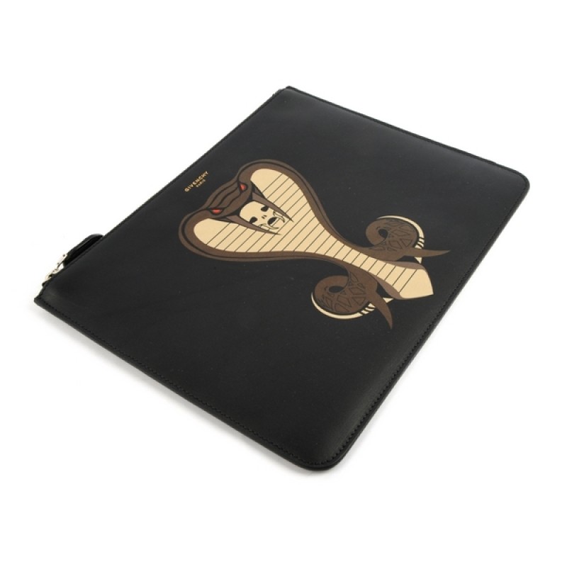 givenchy男女同款牛皮眼镜蛇手拿包 BAC海外女士包袋