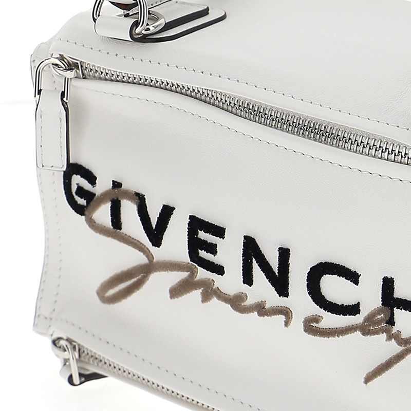givenchy女士白色牛皮pandor斜挎包 BAC海外女士包袋