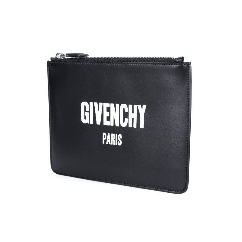 givenchy女士牛皮logo字母手拿包 BAC海外女士包袋