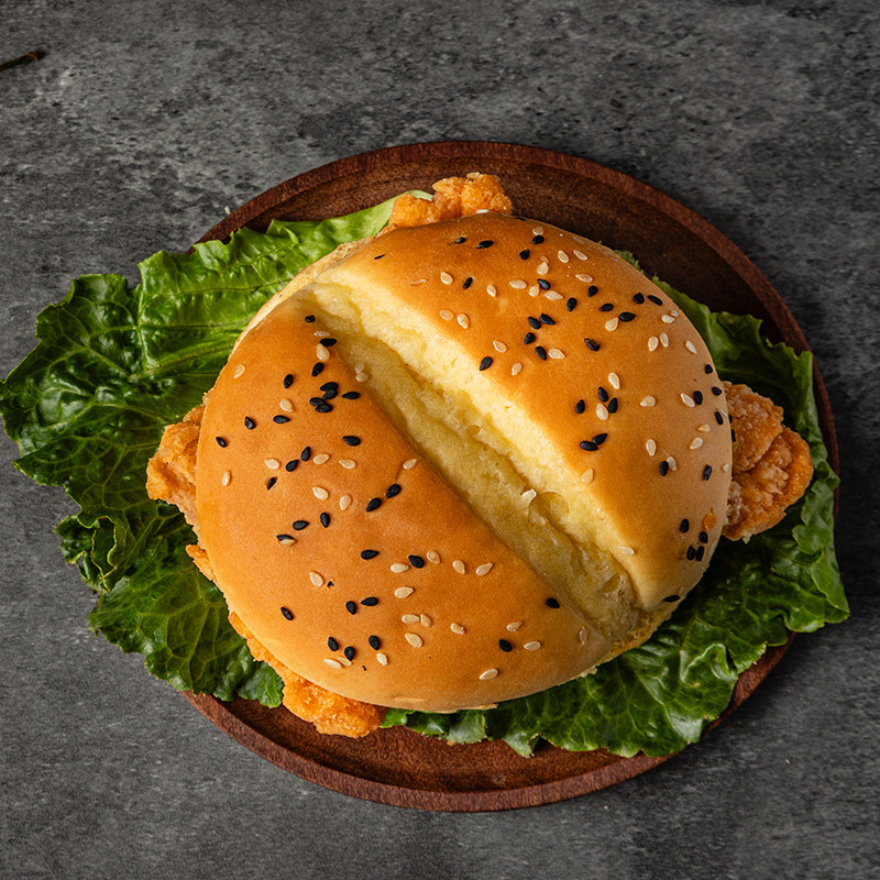 正新汉堡门店同款奥尔良鸡排堡加热即食早餐家庭装半成品汉堡包,淘宝优惠券,粉丝福利购,淘宝优惠卷