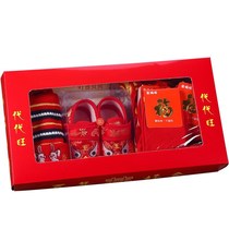 Children and grandchildren Shoes Wedding items Belly Hood Baby Tiger Head Shoes Baby Belly hood Socks Hats Three Treasures Stay of Marriage Grand Wedding Celeb