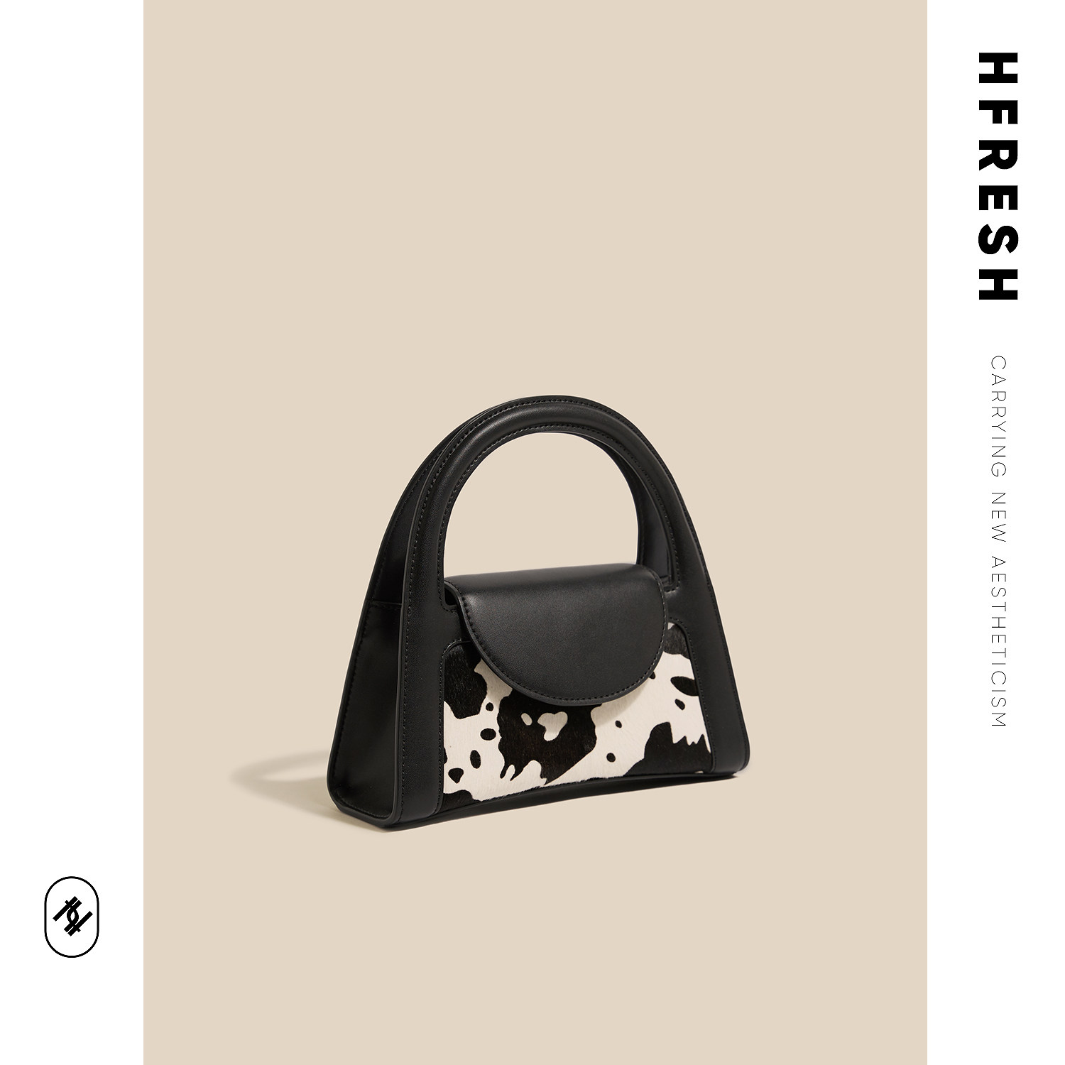 hfresh小众链条手提沙漏新款斜挎包 hfresh女士包袋