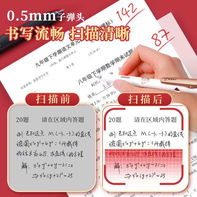 Morning Light Confucius Temple Examination Postgraduate Entrance Examination Stationery Set Handbag