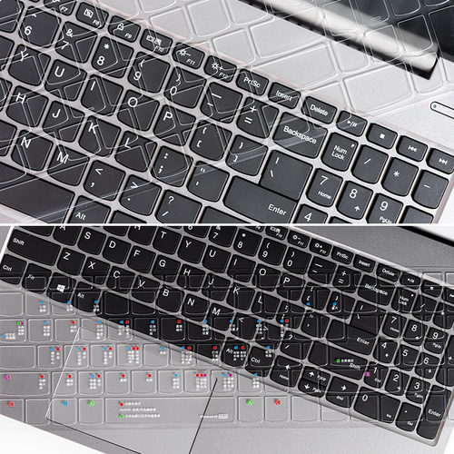联想2024款小新14 16 Pro16 air15 THINKBOOK16+G5 IDEAPAD15 PRO13 YOGA笔记本键盘膜TPU透明电脑防尘保护膜 - 图2