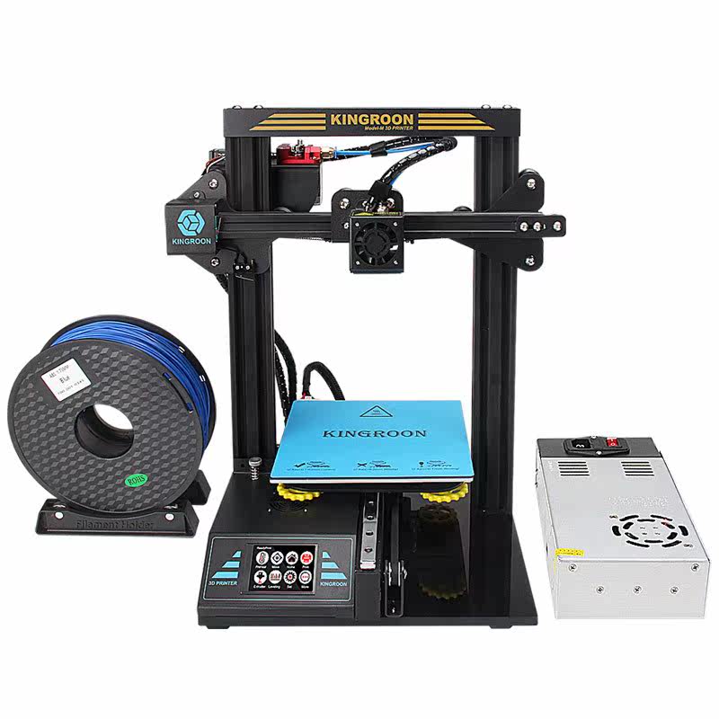 桌面级3d kp3入门级diy家用打印机 红伟数码3D打印机