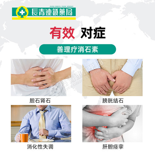德国进口善理疗强力消石素肾结石药胶囊60粒原装正品胆结石尿路石 - 图0