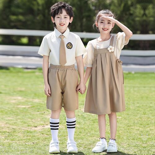 幼儿园园服夏季六一合唱演出服小学生校服套装朗诵表演服毕业班服 - 图1