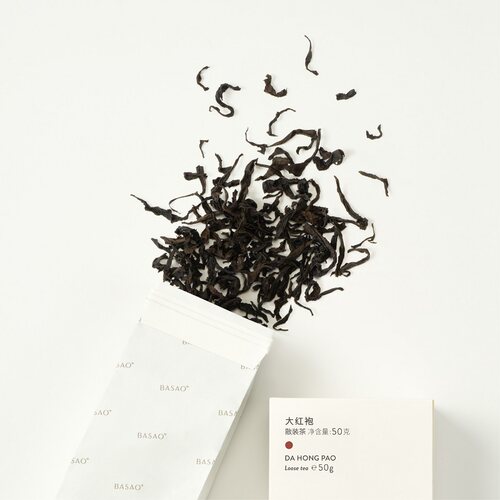 BASAO佰朔 茶叶大红袍乌龙茶武夷山岩茶醇厚回甘新茶散茶茶匣50g - 图1