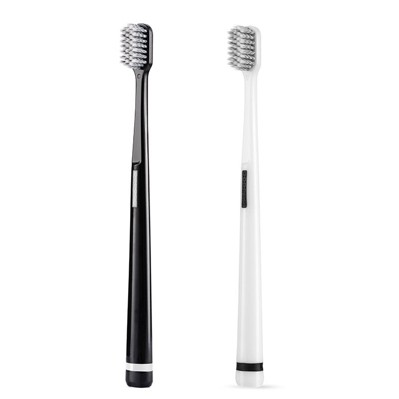 简约软毛超细软情侣家用竹炭牙刷 七彩净牙刷/口腔清洁工具