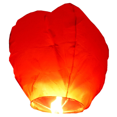 情侣儿童网红阻燃纸加厚祈福孔明灯3个装