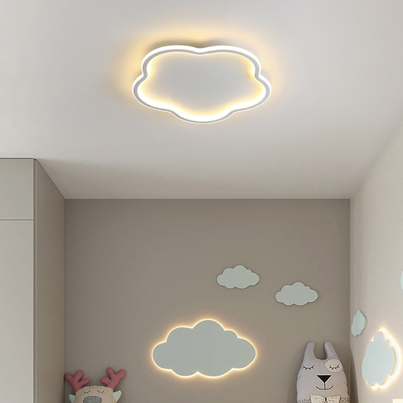 极简卧室灯吸顶灯现代简约房间书房阳台灯天猫精灵小米智能灯具-图1