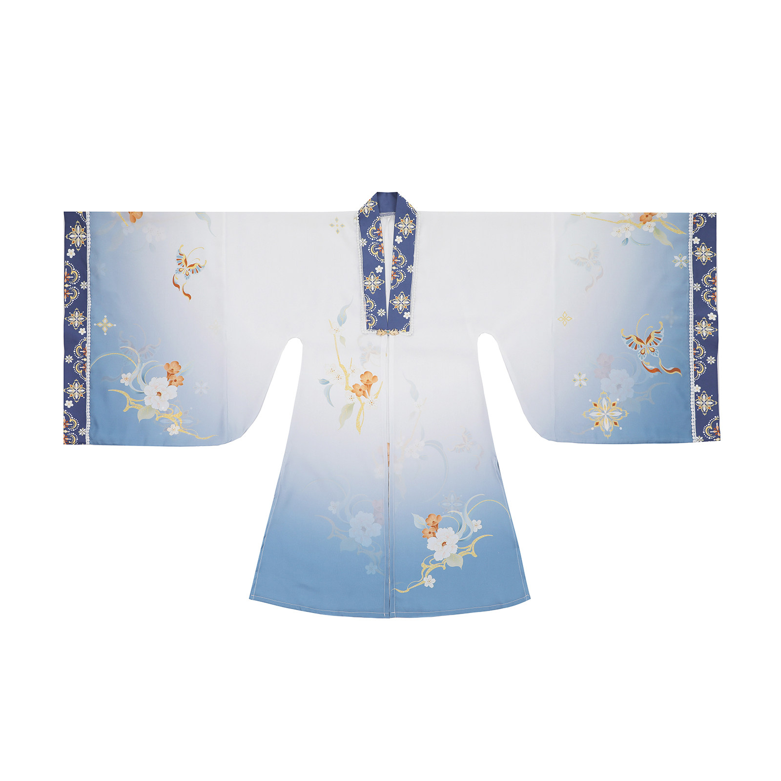 素羽华裳软语清歌原创明制披风汉服 素羽华裳汉服