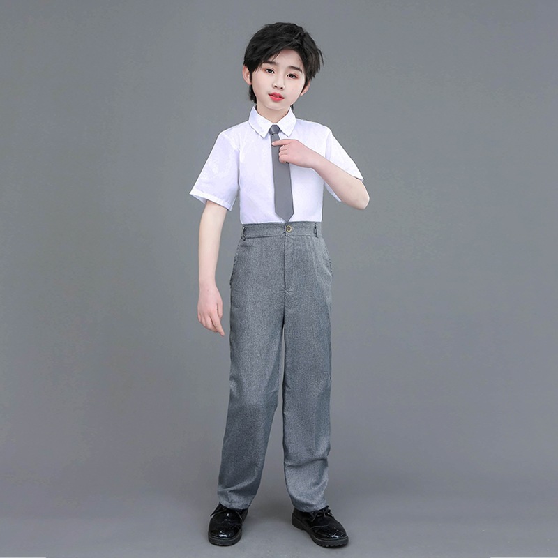 六一儿童合唱演出服中小学生大合唱团诗歌朗诵服装表演主持人礼服