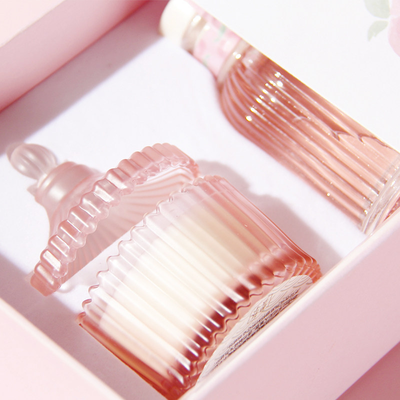 白桃乌龙无火香薰木芯蜡烛节气盒子 节气盒子香熏蜡烛