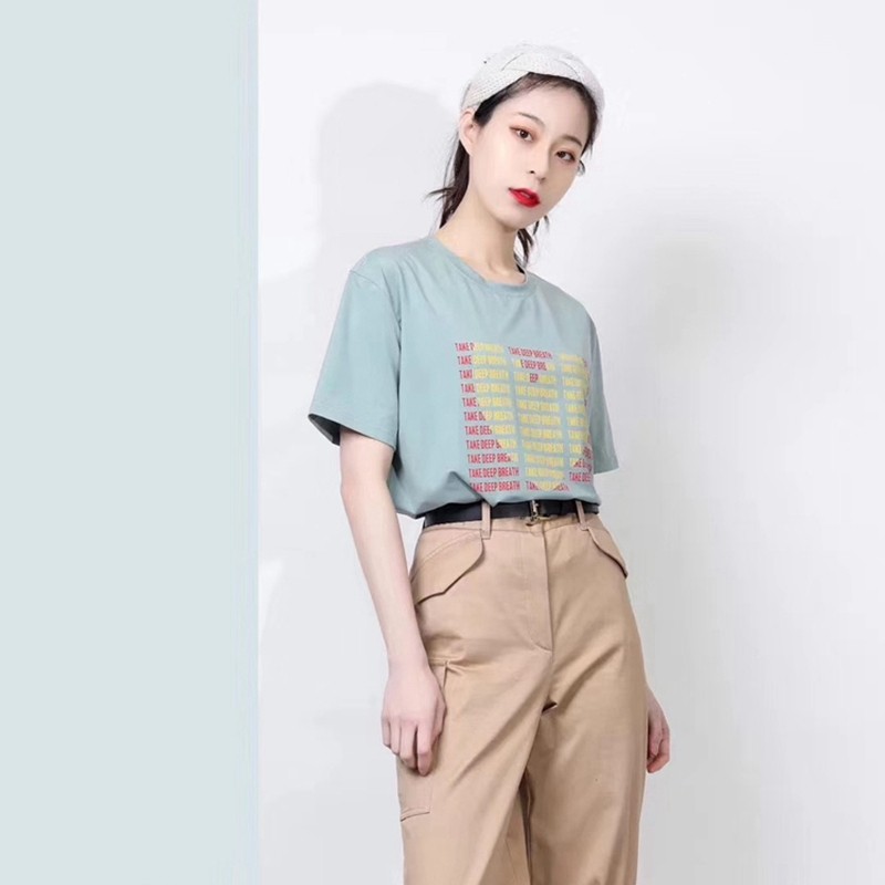 阿玛施旗舰店官网2020春夏新款t恤 范芙熙T恤