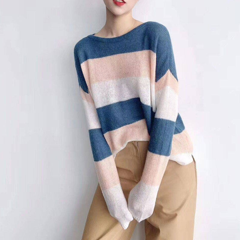 阿玛施旗舰店官网正品2020秋季毛衣 范芙熙毛针织衫