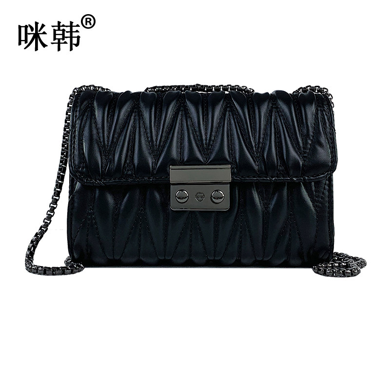 ins今年流行的2020新款潮小方包包 咪韩箱包女士包袋