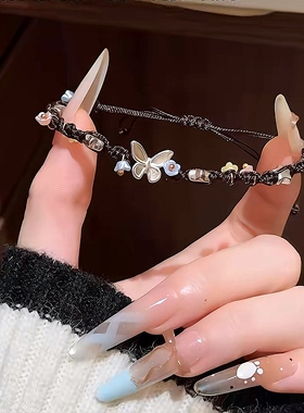 枯木逢春蝴蝶星星手工手链