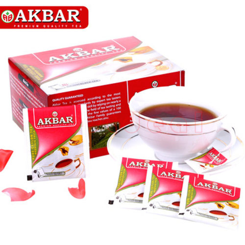 Sri Lanka AKBAR imported Alpine Ceylon Black Tea 50 Teabags - 图1