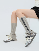 Morden Grand Women main -- subculture personality zipped socks socks calf socks Sox childrens autumn winter design pile socks socks