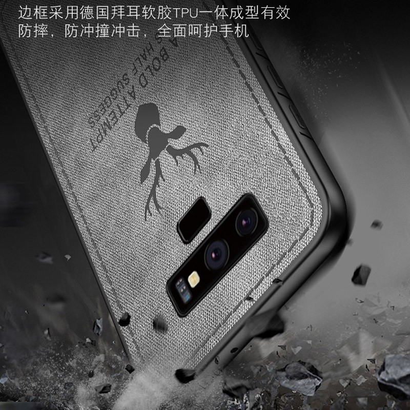 三星note10+手机壳note9布纹noto8保护套plus超薄硅胶防摔硬壳个性创意潮5g限量版十原装八壳奢华九全包潮牌 - 图0