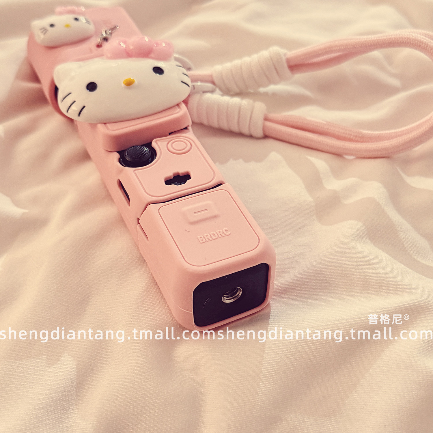 卡通少女凯蒂猫适用大疆pocket3保护壳挂绳可爱机身硅胶套显示屏云台镜头保护盖相机手柄保护套配件2025新款,淘宝优惠券,粉丝福利购,淘宝优惠卷