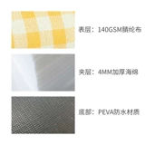 现货防潮垫加厚沙滩垫 户外野炊垫加大帐篷垫野餐布徒步