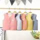 Children's vest pure cotton fabric reversible