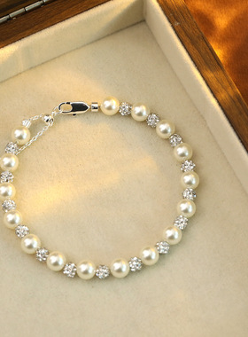 爆款璀璨星球珍珠手链女时尚小众设计手串气质高级感百搭潮流手饰