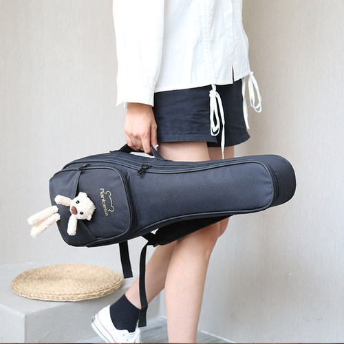 尤克里里包琴包袋23寸乌克丽丽包加厚可爱ukulele琴包便携双肩背 - 图2