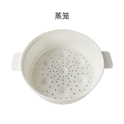 适用美的1.7升电蒸锅MC-XZE1614/MC-XZE1613蒸笼锅盖电源线配件 - 图0