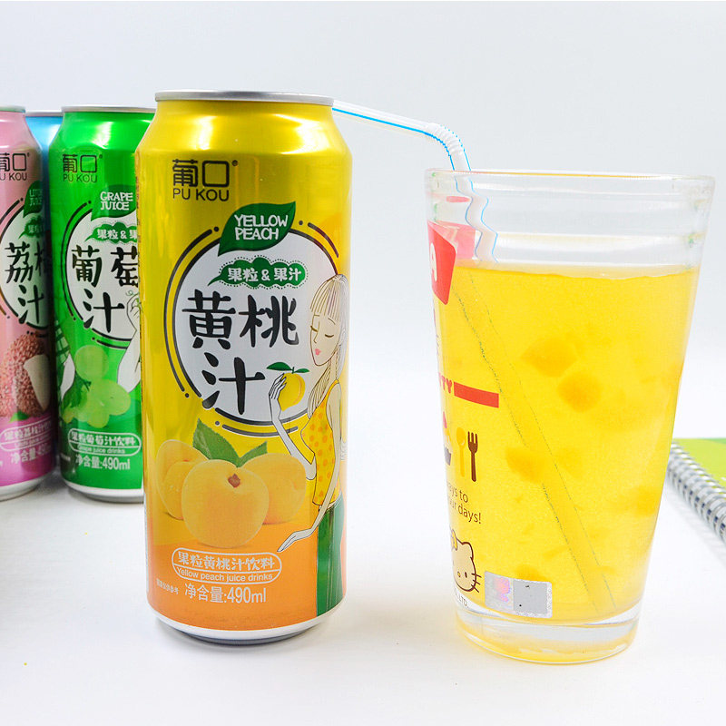 葡口果粒果汁整箱果肉490ml葡萄汁 慧臣食品果味/风味饮料