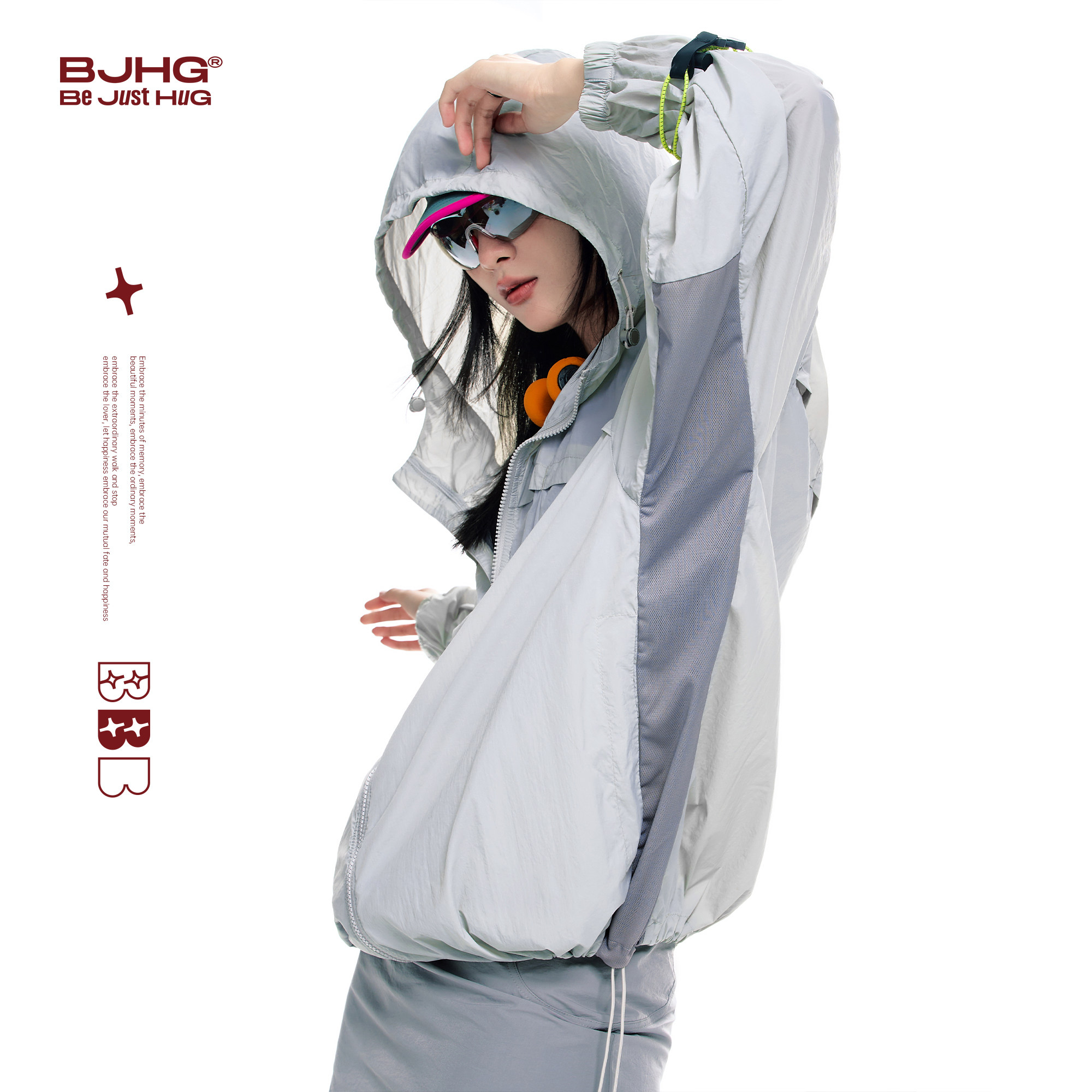 BJHG不计后果凉感防晒衣女防紫外线夏季透气轻薄户外防晒服外套男,淘宝优惠券,粉丝福利购,淘宝优惠卷