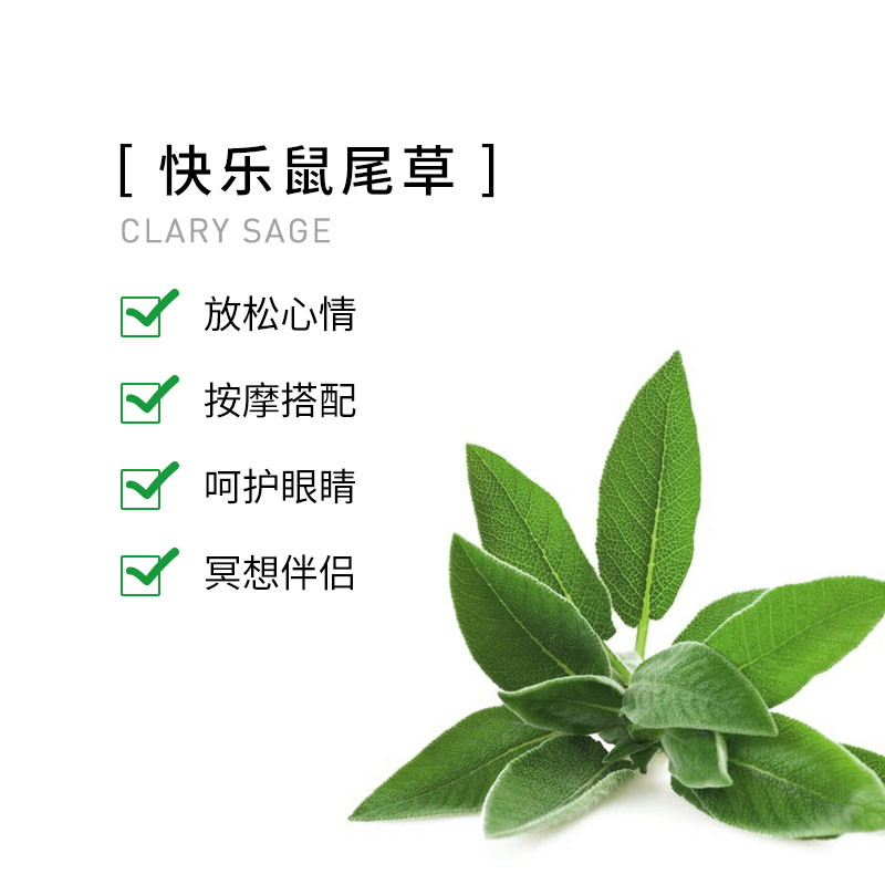 Puressentiel【新品】快乐鼠尾草单方精油清甜松果木质香天然有机 - 图1