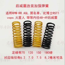 Application of the AGL RPM ratio PhD VOPO blacklist Barbaric Bull rear shock absorbing reinforced spring shock absorbers retrofit