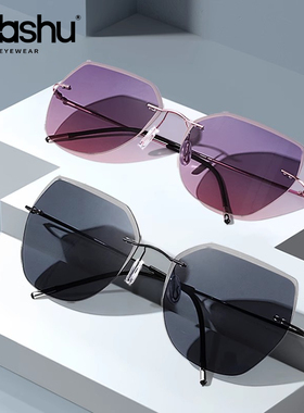 超轻纯钛无框变色墨镜男开车专用