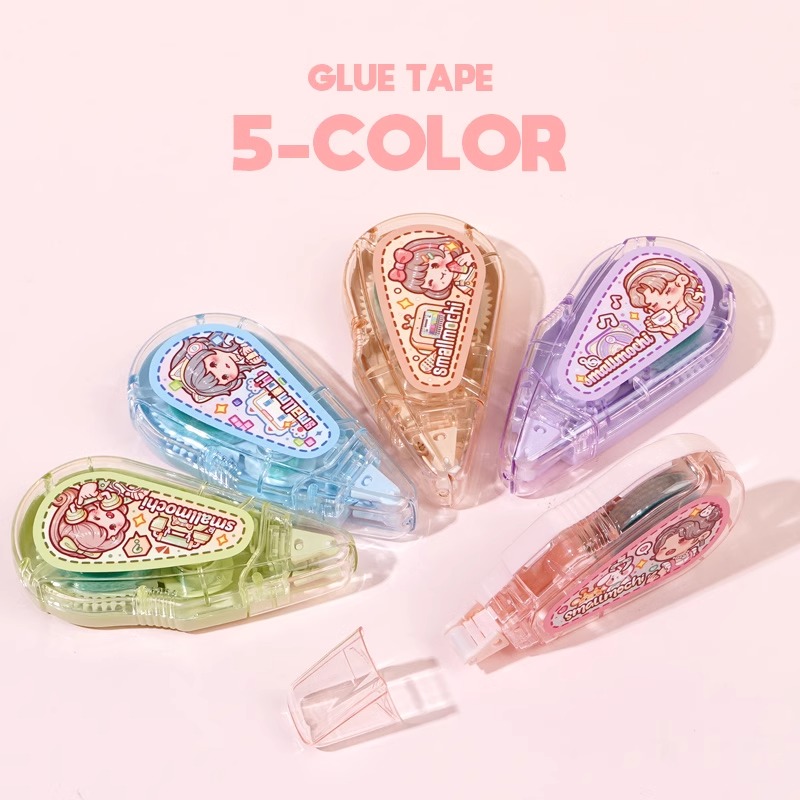 duga多加小麻薯点点胶笔儿童手工手账素材diy修正带式小学生专用大容量高颜值ins风错题胶带迷你手帐点点胶 - 图1