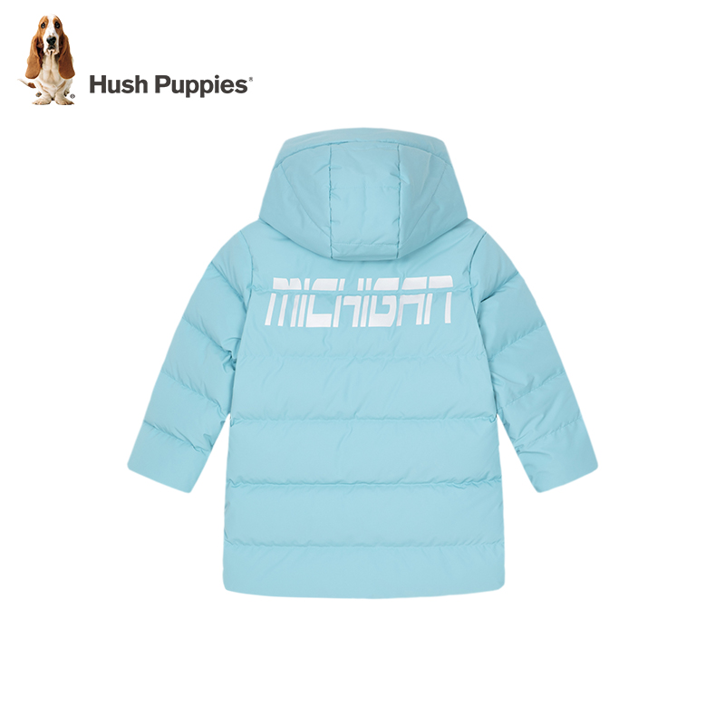 暇步士童装男童长款羽绒服小童宝宝冬季新款加厚外套儿童保暖上衣 - 图1