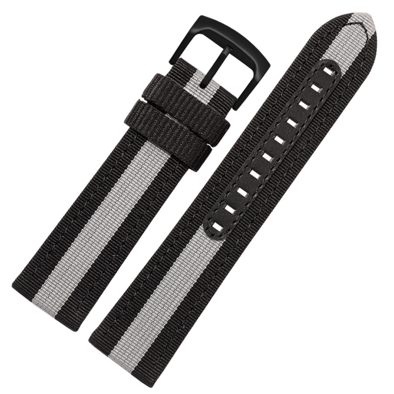 适配阿玛尼手表带尼龙帆布带男表 vck珠宝配件