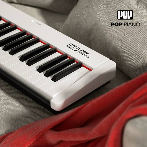 Умное электронное универсальное профессиональное пианино, bluetooth, подходит для начинающих, 61 клавиш, обучение