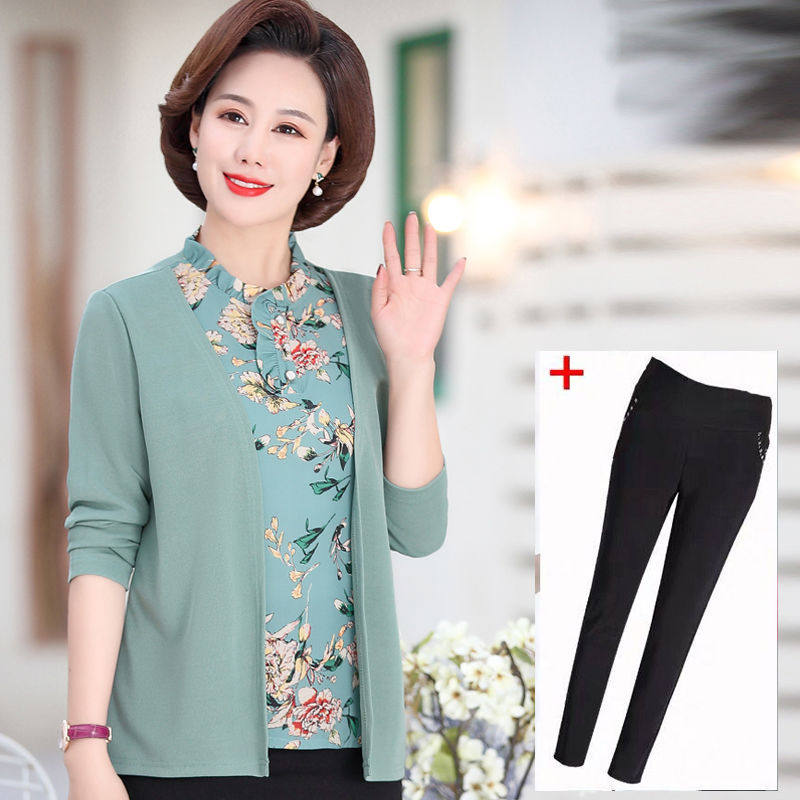 旧传(服饰)2020秋季新款针织打底衫 旧传半身裙