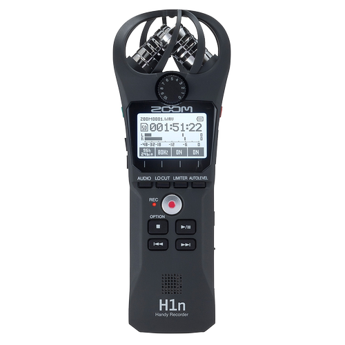 ZOOM H1N专业便携手机直播单反串联录音婚庆采访录音机录音笔话筒 - 图2