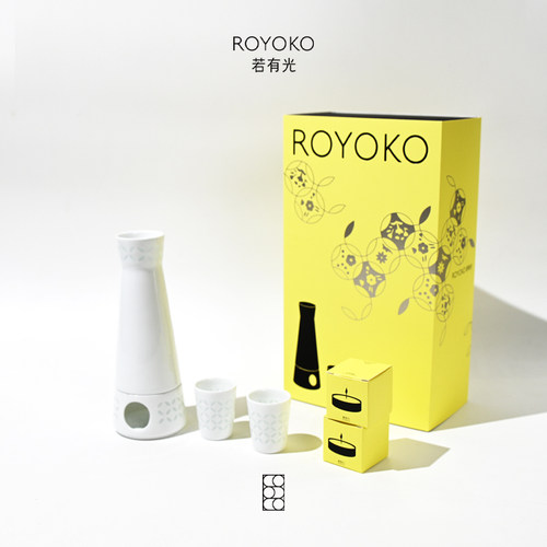 若有光玲珑瓷酒壶温酒器景德镇陶瓷中式复古分酒器酒杯酒具套装 - 图3
